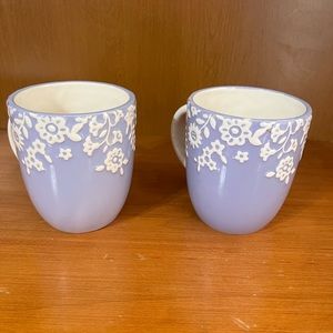 Sur La Table Floral Mug Set
